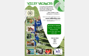 STAGES VOLLEY VACANCES 2014