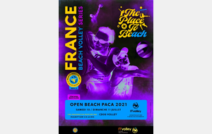 10 ET 11 JUILLET BEACH VOLLEY : OPEN DES ALPES MARITIMES 