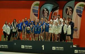 VOLLEYADES M12/M13 : LES FILLES SUR LE PODIUM