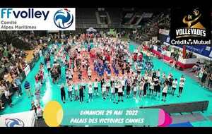 Clapping clôture des Volleyades 2022 Cannes