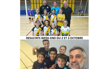 RESULTATS WE DU 2 ET 3 OCTOBRE